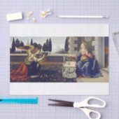 Leonardo Da Vinci | Aankondiging (circa 1472) Tissuepapier (Craft)