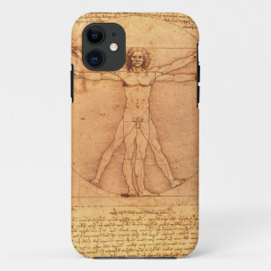 Leonardo Da Vinci Anatomy Studie over het menselij iPhone 11 Hoesje