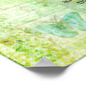 Leonardo da Vinci Animal Rights citeert vegan Poster (Hoek)