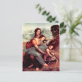 Leonardo da Vinci - Anna Selbdritt 2 Briefkaart (Staand voorkant)