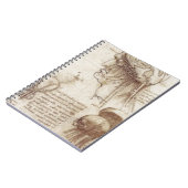 Leonardo da Vinci - Brain Physiology Notitieboek (Linkerzijde)