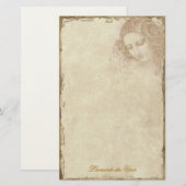 Leonardo da Vinci - Classic Stationery Briefpapier (Voorkant / Achterkant)