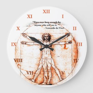 Leonardo da Vinci Clock Grote Klok