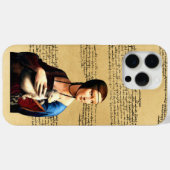 Leonardo da Vinci Dame met Ermine Case-Mate iPhone Case (Achterkant (horizontaal))