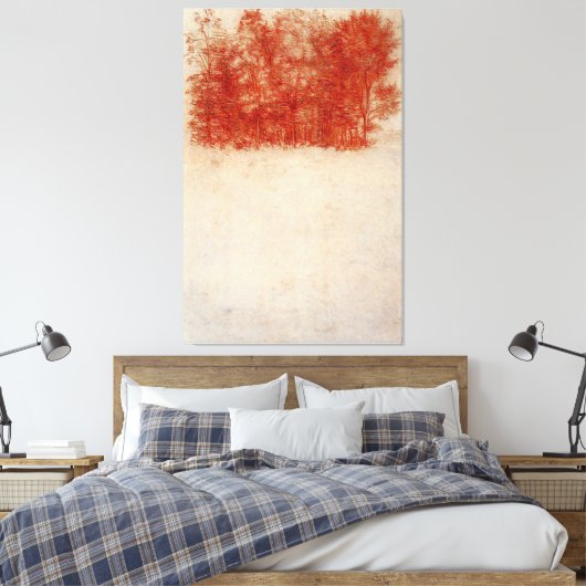 Leonardo da Vinci - Een bos van bomen (1508) Canvas Afdruk (Insitu (Slaapkamer))