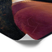 Leonardo da Vinci - Ginevra de' Benci Poster (Hoek)