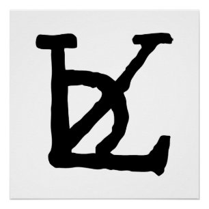 Leonardo da Vinci handtekening autograaf beroemde Perfect Poster
