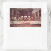 Leonardo da Vinci - Het laatste eten Rechthoekige Sticker (Tas)