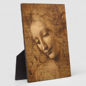 Leonardo da Vinci hoofd van een vrouw Fotoplaat (Zijkant)