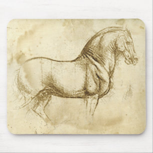 Leonardo Da Vinci Horse Muismat
