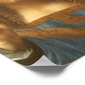 Leonardo Da Vinci Jesus Salvator Mundi Poster (Hoek)