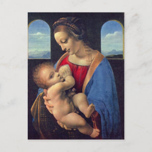 Leonardo da Vinci - Madonna Briefkaart