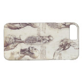 Leonardo Da Vinci Medische schetsen, lichaamsdelen Case-Mate iPhone Case (Achterkant (Horizontaal))