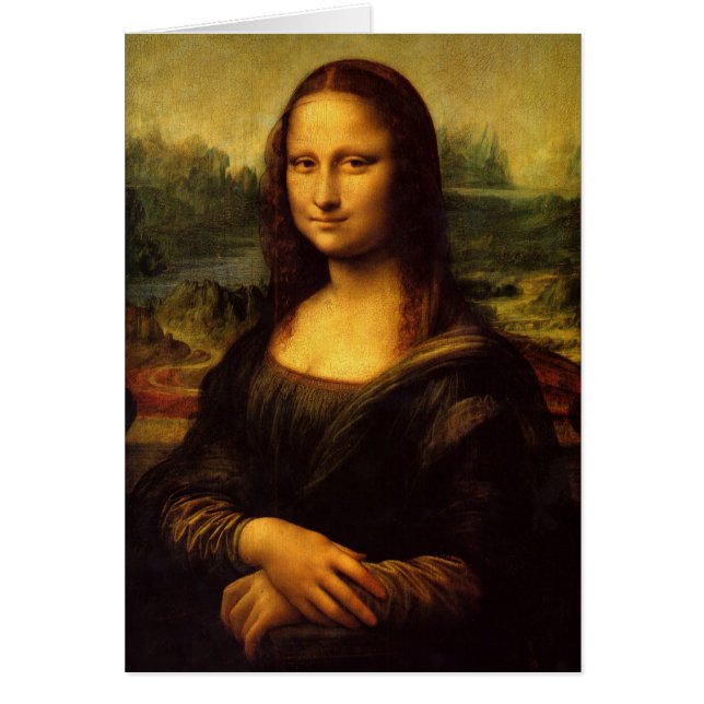 Leonardo da Vinci, Mona Lisa (Devant)