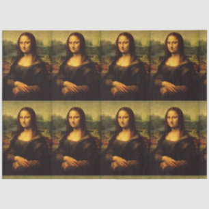 LEONARDO DA VINCI MONA LISA ART TISSUE PAPIER