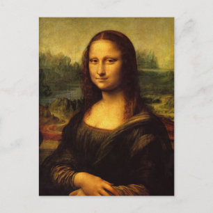 Leonardo Da Vinci Mona Lisa Briefkaart