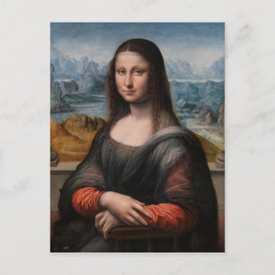 Leonardo da Vinci   Mona Lisa Briefkaart
