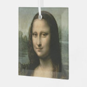 Leonardo da Vinci | Mona Lisa, c.1503-6 Glas Ornament (Voorkant links)