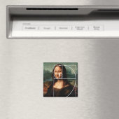 Leonardo da Vinci Mona Lisa Fibonacci sequentie Magneet (Insitu (Vaatwasser))