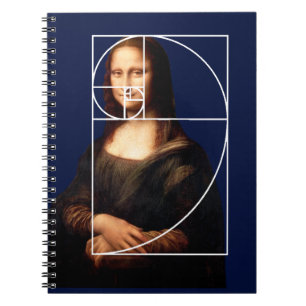 Leonardo da Vinci Mona Lisa Fibonacci sequentie Notitieboek
