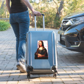 Leonardo da Vinci Mona Lisa Fibonacci sequentie Sticker (Koffer Insitu)