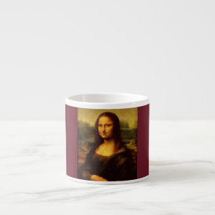 Leonardo Da Vinci Mona Lisa Fine Art Painting Espresso Kop