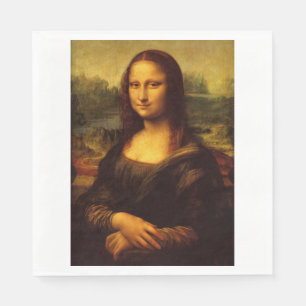 Leonardo Da Vinci Mona Lisa Fine Art Painting Servetten