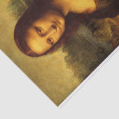 Leonardo Da Vinci Mona Lisa Fine Art Painting Tissuepapier (Detail)