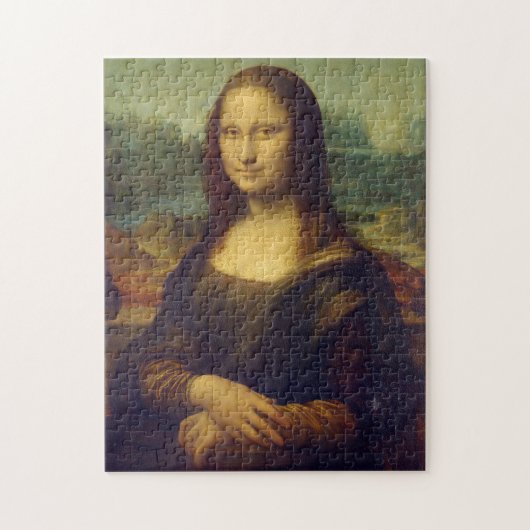 Leonardo da Vinci, Mona Lisa, La Gioconda Legpuzzel (Verticaal)