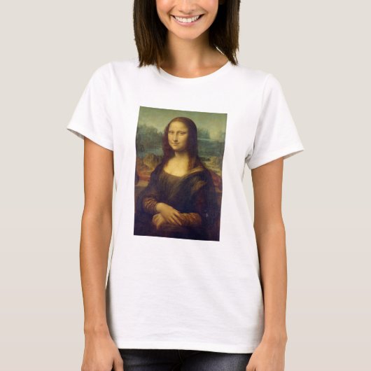 Leonardo da Vinci, Mona Lisa, La Gioconda T-shirt (Voorkant)