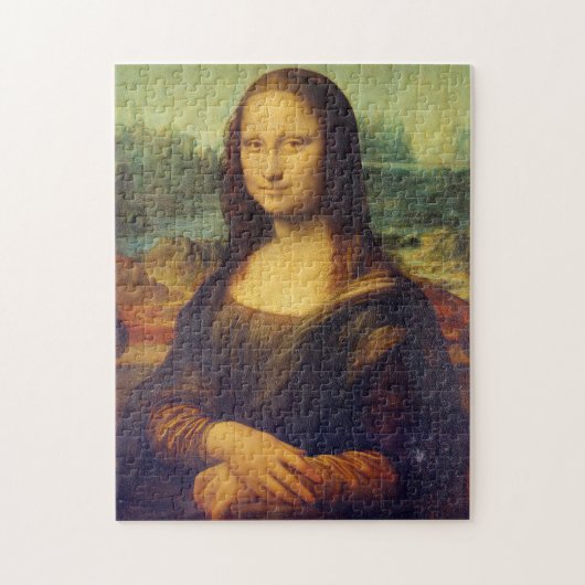 Leonardo da Vinci - Mona Lisa Legpuzzel (Verticaal)