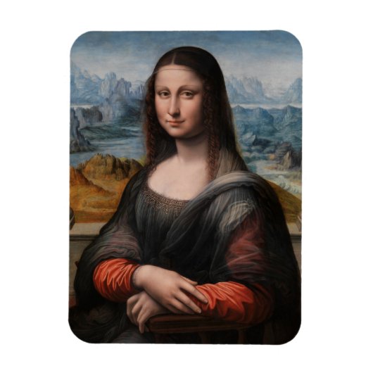 Leonardo da Vinci | Mona Lisa Magneet (Verticaal)