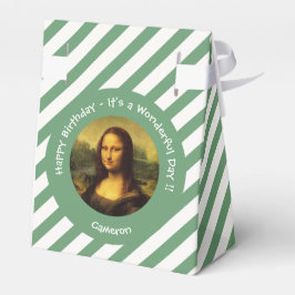 Leonardo da Vinci Mona Lisa Party Collectie Bedankdoosjes