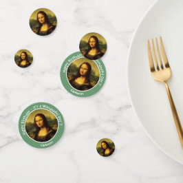 Leonardo da Vinci Mona Lisa Party Collectie Confetti