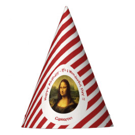 Leonardo da Vinci Mona Lisa Party Collectie Feesthoedjes