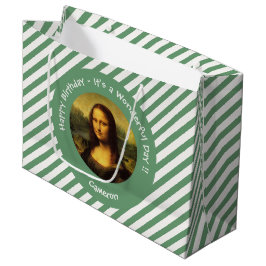 Leonardo da Vinci Mona Lisa Party Collectie Groot Cadeauzakje