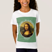 Leonardo da Vinci Mona Lisa Party Collectie T-shirt (Voorkant)
