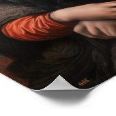 Leonardo da Vinci | Mona Lisa Poster (Hoek)