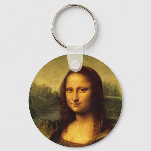 Leonardo Da Vinci Mona Lisa Sleutelhanger (Voorkant)