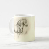 Leonardo-da-Vinci-paard Koffiemok (Voorkant links)