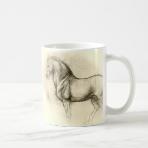 Leonardo-da-Vinci-paard Koffiemok