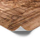 Leonardo da Vinci - Perspectivale studie Poster (Hoek)