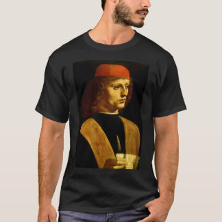 Leonardo da Vinci Portret van een T-shirt