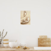 Leonardo da Vinci Study of Arms and Hands Poster (Cuisine)