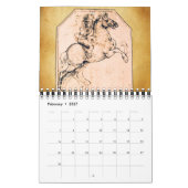 LEONARDO DA VINCI tekeningen 2015 Kalender (Feb 2027)