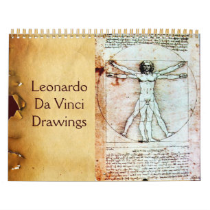 LEONARDO DA VINCI Tekeningen 2017 Kalender