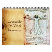 LEONARDO DA VINCI TEKENINGEN 2017 KALENDER (Hoes)