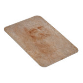 Leonardo da Vinci, vermoedelijk zelfportret Magneet (Rechterzijde)