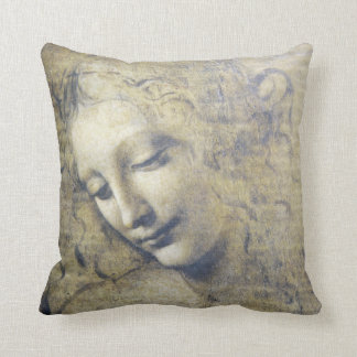 Leonardo Da Vinci Young Woman Pillow Kussen