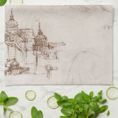 Leonardo da Vinci's apostel Jacobus Sforza Kasteel Theedoek (Gevouwen)